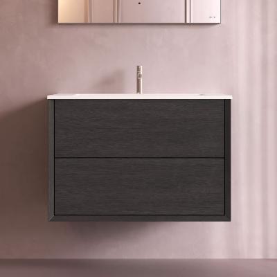 Тумба с раковиной 80 AM.PM Libre M60-FHX0802OF-WPC080SWM подвесная под дерево