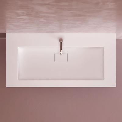 Раковина мебельная 100 AM.PM Libre M60WPC100SWM белая встраиваемая