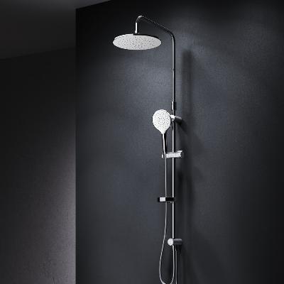 Душевая система AM.PM Like F0780064 стойка с тропическим душем, хром