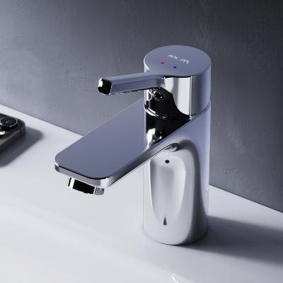 Смеситель для раковины (умывальника) AM.PM X-Joy S F85B82100 с донным клапаном, хром