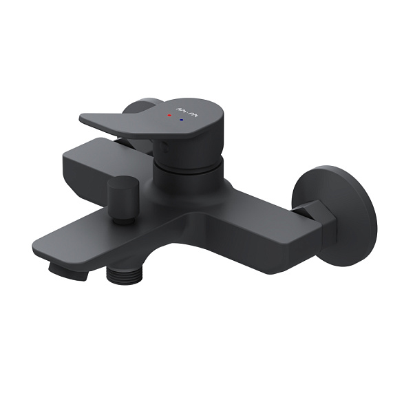 Смеситель для ванны и душа AM.PM X-Joy F85A10022 черный-8