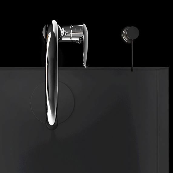 Смеситель для кухни AM.PM Like F8007T00 высокий с каналом питьевой воды, хром + дозатор моющего средства-3