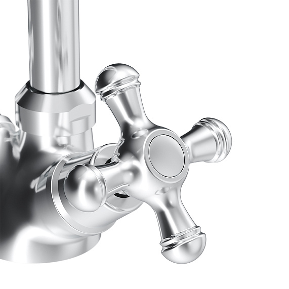 Смеситель для кухни Damixa Retro 230000000 высокий, хром-5