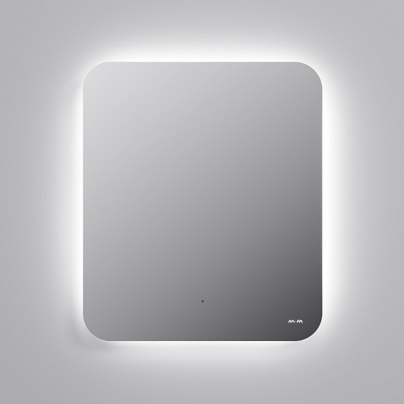 Зеркало с подсветкой в ванную закругленное 60 AM.PM X-Joy M85MOX10601S1 сенсорное-3