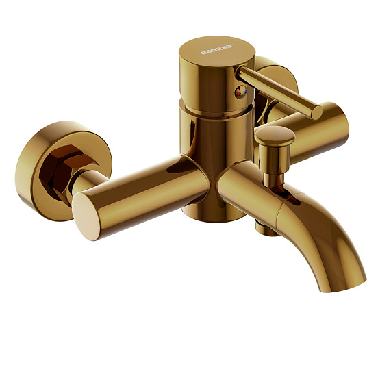 Смеситель для ванны и душа Damixa Scandinavian Pure 361000600 золото-2