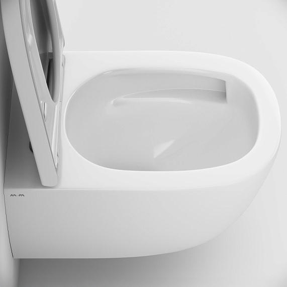 Унитаз подвесной AM.PM Above C9X1900SC торнадо безободковый с сиденьем микролифт, белый-12