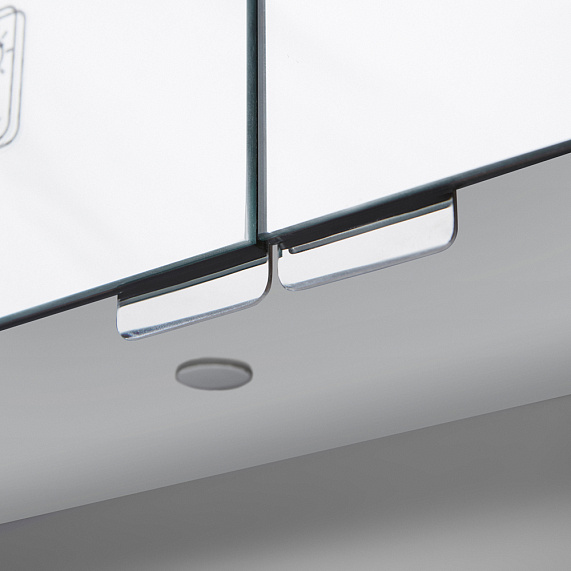 Шкаф с зеркалом 100 AM.PM Sensation M30MCX1001FG серый шелк-3