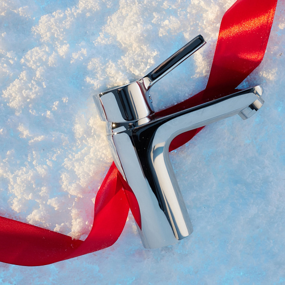 Смеситель для раковины (умывальника) AM.PM X-Joy S F85B82100 с донным клапаном, хром-8