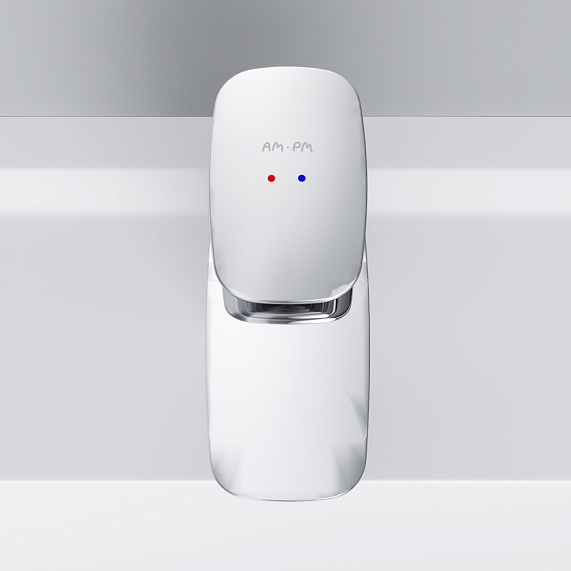 Смеситель для раковины (умывальника) AM.PM Spirit 2.0 F70A82100 с донным клапаном, хром-3