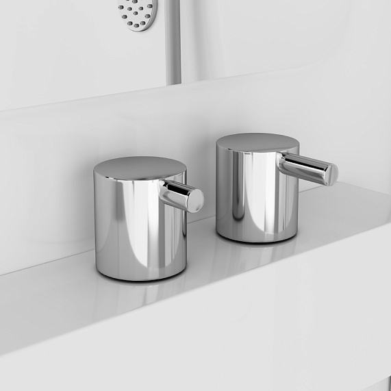 Душевая кабина 90x90 AM.PM Like W80C-019A-090MTA с гидромассажем, профиль хром, высокий поддон-5