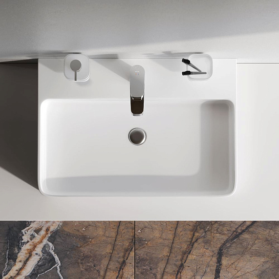 Раковина накладная 60 AM.PM Func M8FWCC10601WG белая-2