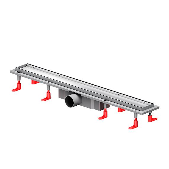 Душевой трап (лоток) 70 AM.PM PrimeFlow W02SC-U11-070-04SB комбинированный затвор со стальной матовой решеткой под плитку-21