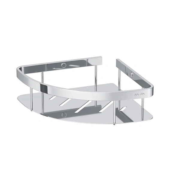 Полка в ванную угловая AM.PM Sense L A7454100 хром-6
