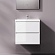 Тумба под раковину 60 AM.PM Above M9XFHX0602WG подвесная белая глянцевая