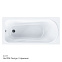 Ванна акриловая 150x70 AM.PM Sense W76A-150-070W-A белая глянцевая