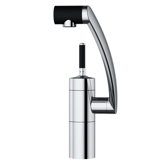 Смеситель для кухни Damixa Arc 290007464 3D с поворотным изливом, хром-3