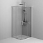 Душевое ограждение без поддона 90x90 AM.PM Above W9XG-403-9090-MT профиль серебристый