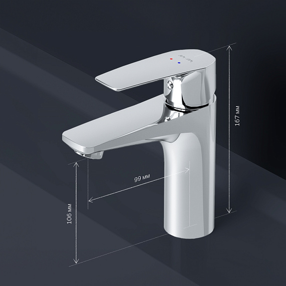 Тумба с раковиной и смесителем 80 AM.PM Gem M90FHX0802WG подвесная белый глянец-6