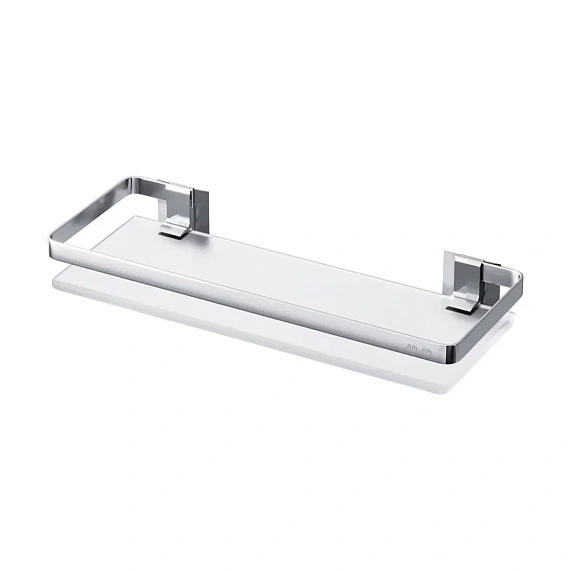 Полка в ванную AM.PM Sense L A7455100 серебристый металл, стекло-6