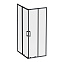 Душевое ограждение без поддона 100x80 AM.PM Above W9XG-403-10080-BT профиль черный