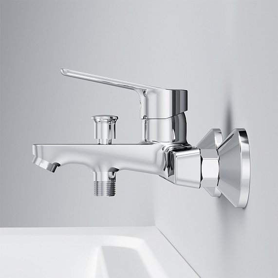 Смеситель для ванны и душа AM.PM Crave F9C10000 хром-2