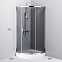 Душевое ограждение без поддона 90x90 AM.PM Like W83G-315-090CG профиль хром