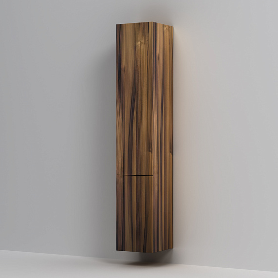 Шкаф-пенал для ванной 30 AM.PM Gem M90CHR0306HF навесной правый орех-5