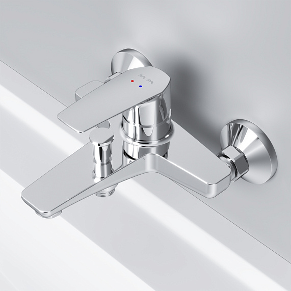 Смеситель для ванны и душа AM.PM Gem F90A10000 хром-2