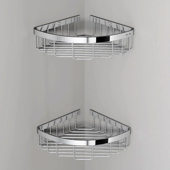 Полка в ванную угловая AM.PM Sense L A7452200 хром-2