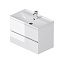 Тумба под раковину 80 AM.PM Above M9XFHX0802WG подвесная белая глянцевая