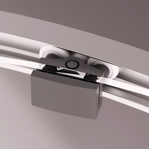 Душевое ограждение без поддона 80x80 AM.PM Above W9XG-401-8080-MT профиль серебристый-9