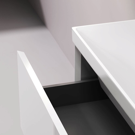 Тумба под раковину 80 AM.PM Above M9XFHX0802WG подвесная белая глянцевая-5