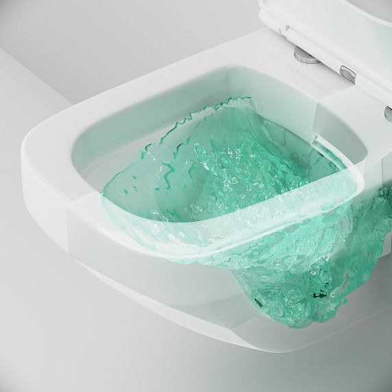 Унитаз подвесной AM.PM Inspire 2.0 C50A1700MWSC безободковый с сиденьем микролифт, белый матовый-6