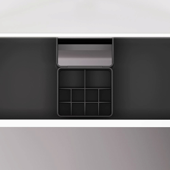 Тумба с раковиной 60 AM.PM Above M9X-FSX0602WG-WCC0600WG напольная, белая глянцевая-6