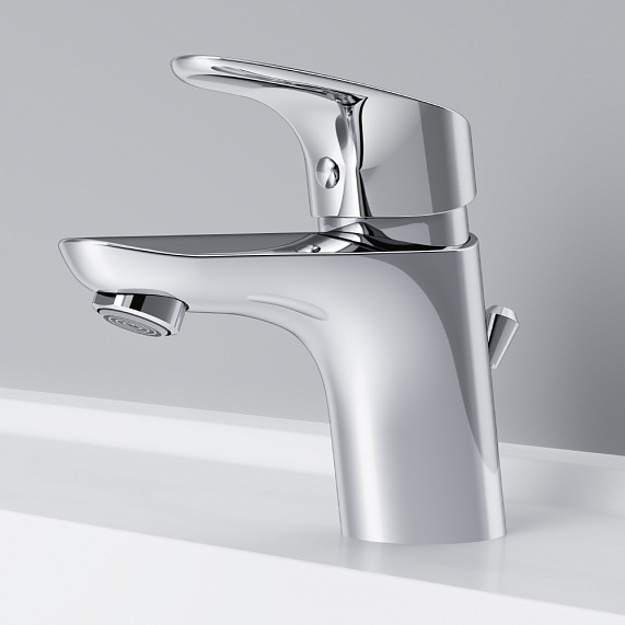 Смеситель для раковины (умывальника) AM.PM Like F8082116 с донным клапаном, хром-2