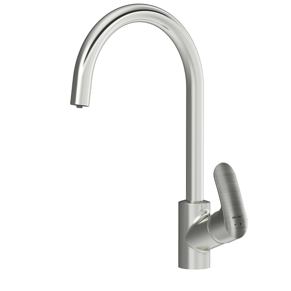 Смеситель для кухни AM.PM Like F8007711 высокий с каналом питьевой воды, сатин-9