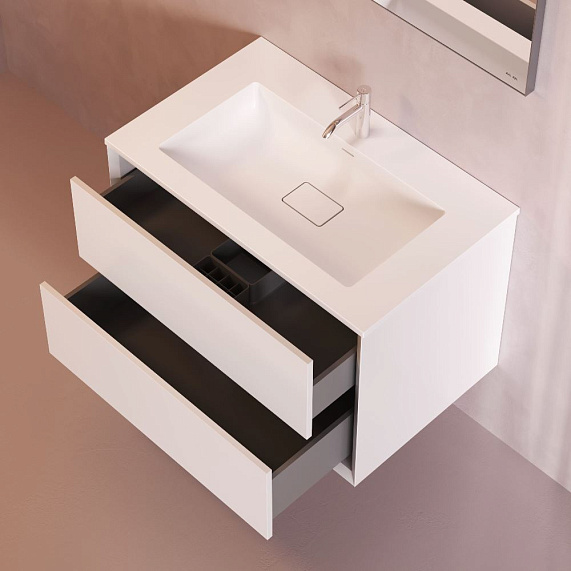 База под раковину 80 AM.PM Libre M60FHX0802WM подвесная белая матовая-2