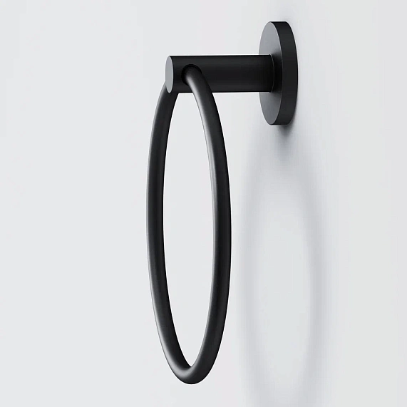 Кольцо для полотенец AM.PM X-Joy A85A34422 черное-3