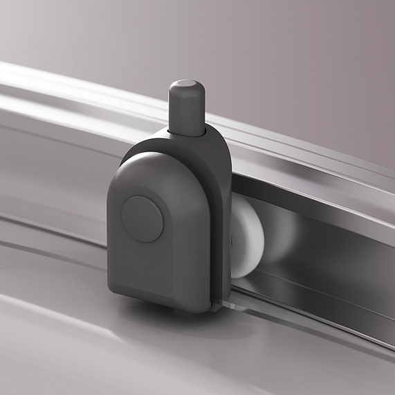 Душевая кабина 90x90 AM.PM Above W9XC-401-9090MT профиль серебристый, низкий поддон-8