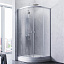 Душевое ограждение без поддона 90x90 AM.PM X-Joy W88G-205-090MT профиль серебристый