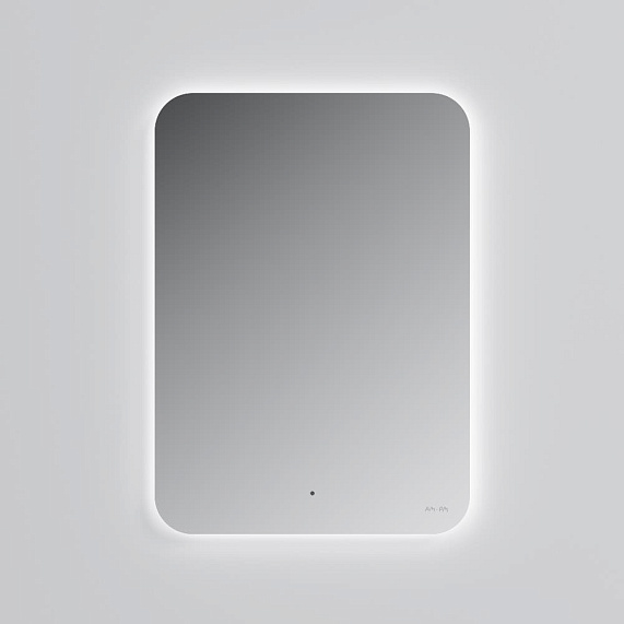 Зеркало с подсветкой в ванную закругленное 50 AM.PM X-Joy M85MOX10501S1 сенсорное-4
