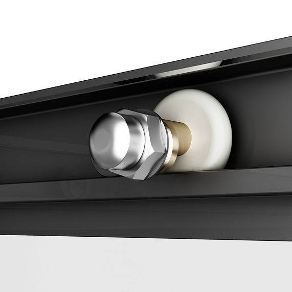 Душевое ограждение без поддона 90x120 AM.PM X-Joy W94G-403-120290-BT1K профиль черный матовый-5