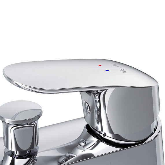 Смеситель для ванны и душа AM.PM Like F8010232 на борт, хром-3