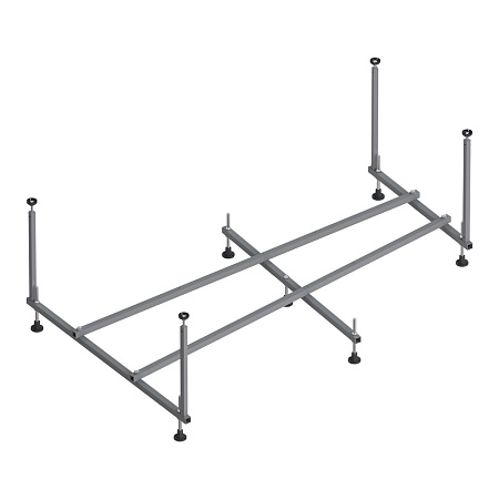 Каркас для ванны 170x110 AM.PM Like W80A-170U110W-R универсальный, серый