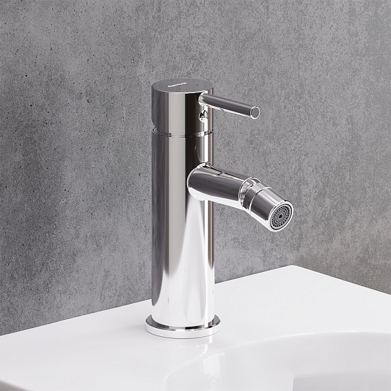 Смеситель для биде Damixa Scandinavian Pure 360240000 с донным клапаном, хром-2