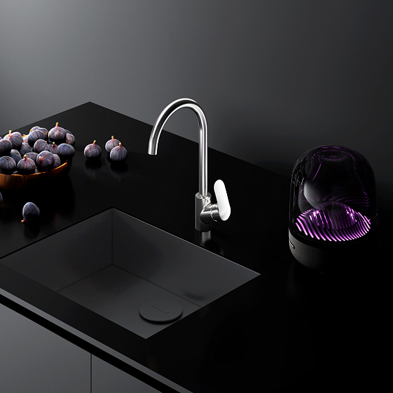 Смеситель для кухни AM.PM Like F8007111 высокий, сатин-3