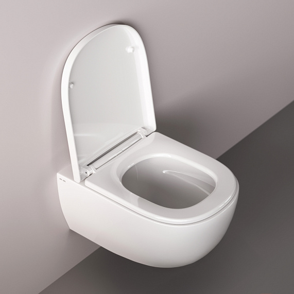 Унитаз подвесной AM.PM Above C9X1900SC торнадо безободковый с сиденьем микролифт, белый-7