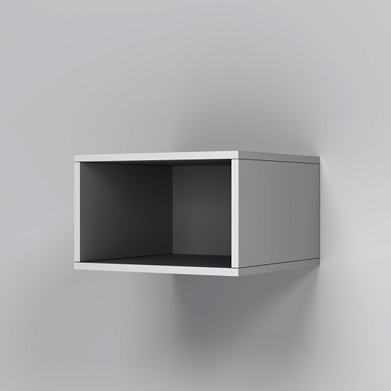 Полка модульная открытая 40 AM.PM Func M8FOH0401WM навесная белая матовая-2