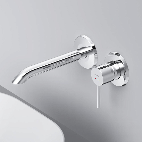 Смеситель для раковины (умывальника) AM.PM Libre F6072600 хром встраиваемый-6