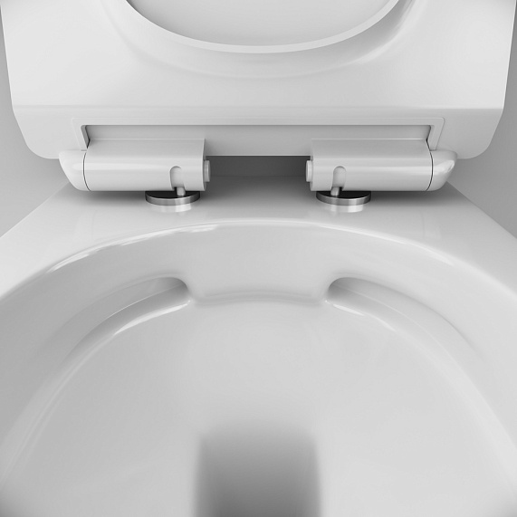 Унитаз подвесной AM.PM Sunny C85C1701SC безободковый с сиденьем микролифт-8